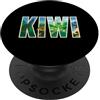 Oceania Expedition Explorer Kiwi Nuova Zelanda Appassionato di viaggi PopSockets PopGrip Adesivo