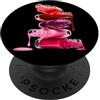 Nail Polish Make Up Cosmetics DearPrint Make Up Nail Polish Makeup Cosmetics Manicure Nail Tech Gift PopSockets PopGrip Adesivo
