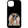 Boxer Puppy Lover PS Custodia per iPhone 15 Plus Easter Bunny Boxer Egg Hunter Dog Lover
