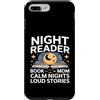Book Mom Reader Calm Reading Lovers Custodia per iPhone 7 Plus/8 Plus Night Reader Libro Mamma Notti Calma Storie Forti