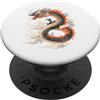 Dragon Spirit Studio Majestic Fantasy Drago Mitico Creatura Arte PopSockets PopGrip Adesivo