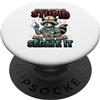 Healthcare Worker Hospital Medical Desig Infermiera Sedata Infermiera RN Infermiera Registrata ER Infermiera ICU PopSockets PopGrip Adesivo