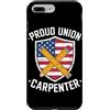 Carpenter Gifts for Men and Women Custodia per iPhone 7 Plus/8 Plus Falegname Falegnameria Falegname Carpenteria Unione Falegname