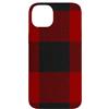 Buffalo Red Plaid MySoulCase Custodia per iPhone 14 Plus Red Buffalo Design Christmas Decor Plaid Pattern