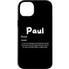 Paul Defined Personalized Paul Costumes Custodia per iPhone 14 Plus Paul Definition Personalized Name Custom Costume For Pauls