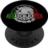 Summer Mexican Couples Matching Family M Aguascalientes México Souvenir Chingon Mexican Vacation PopSockets PopGrip Adesivo