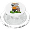 Snabdesign84 Koala Skater Skateboard Sport PopSockets PopGrip per MagSafe