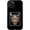 TOKYO WAVES Oni Mask Designs Custodia per iPhone 11 Pro Maschera giapponese del diavolo Hannya giapponese Oni Maschera Yokai Oni