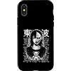 TOKYO WAVES Creepy Horror Anima Manga Ae Custodia per iPhone X/XS Giapponese Horror Anime Manga Y2K Hannya Oni Maschera Ragazza Goth