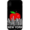 NYC Adventure Tees Custodia per iPhone XS Max NYC, orizzonte, grande, mela, New York, città, Tri-State (NY)