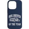 Autobus dell'anno Negozio vintage dell'a Custodia per iPhone 14 Pro Apprezzamento vintage per l'autista di autobus dell'anno