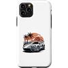 Family Cutey PH Merch Designs Art, Store Custodia per iPhone 11 Pro Isola Sogni Auto Esotica Tramonto Supercar Art