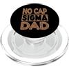 Sigma Strength Apparel NO CAP SIGMA DAD — Alpha Mindset Father Design PopSockets PopGrip per MagSafe