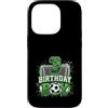 Kids Football Soccer Birthday Boy Appare Custodia per iPhone 14 Pro Rete da calcio per 3° compleanno, 3 anni, tema calcio