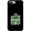 Kids Football Soccer Birthday Boy Appare Custodia per iPhone 7 Plus/8 Plus Rete da calcio per 3° compleanno, 3 anni, tema calcio