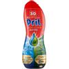 Pril Duo Gel, Detersivo Lavastoviglie Gel, Azione Sciogligrasso, Formato Singolo da 30 Lavaggi [Quantità minima 8 pezzi]