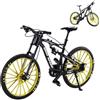 CRTLNYH Mini Finger Bikes, Bicicletta da Dito,modello da corsa, Modellino Bikes, regalo di compleanno-17.8 * 10.8 * 6CM-nero