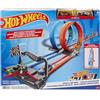 Hot Wheels Hot-Wheels Pista Playset Sfida a Doppio Giro Mortale, con 2 Macchinine, Giocattolo per Bambini 4 + Anni, GFH85
