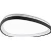 Ideal Lux GEMINI PLAFONEIRA 30 W On-Off 3000 lm 2700 K NERO