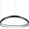Ideal Lux GEMINI SOSPENSIONE LED 47 W On-Off 4950 lm 2700K NERO 61CM
