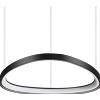 Ideal Lux GEMINI SOSPENSIONE LED 47 W On-Off 5400 lm 4000 K NERO 61CM
