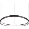 Ideal Lux GEMINI SOSPENSIONE LED 56 W On-Off 6200 lm 2700 K NERO 81CM