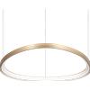 Ideal Lux GEMINI SOSPENSIONE LED 56 W On-Off 6200 lm 2700 K OTTONE 81CM