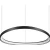 Ideal Lux GEMINI SOSPENSIONE LED 56 W On-Off 6600 lm 4000 K NERO 81CM