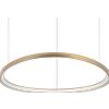 Ideal Lux GEMINI SOSPENSIONE LED 78 W On-Off 9100 lm 4000 K OTTONE 99,5CM