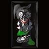 QUADRO SCULTURA TESTA JOKER CON MANO - Marcì | Edizione Limitata in Ceramica