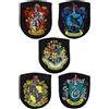 Set 5 Patch ricamate Casate Harry Potter Hogwarts Cinereplicas
