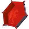 EPIC FORGE Dice tray - Dragon Red - 19 x 19 cm - Velvet and Accessori Carte