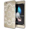 NALIA Custodia compatibile con Huawei P10 Lite, Cover Silicone Trasparente Sottile Case Gomma Morbido Cellulare Ultra-Slim Protettiva Telefono Bumper Guscio, Designs:Pattern Flowers