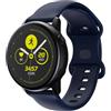 BYISYUE Silicone Cinturini di Ricambio per Garmin Vivoactive 6/5/3, 20mm Sport Bracciali Cinturino per Garmin Vivomove 3/Sport/Style/Luxe/Trend/HR,D2 Air X10/Bounce 2