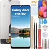 YHX-OU Display LCD 6.5 per Samsung Galaxy A20s A207 SM-A207F/DS LCD Touchscreen di Ricambio con Attrezzi + Pellicola Protettiva + Fotocamera Posteriore Pellicola in Vetro temperato (Nero)