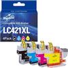 Superprint Cartuccia compatibile con cartucce d'inchiostro Brother LC421XL