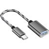 Sooiiyu Adattatore USB C a USB Type C - Maschio a Femmina, Compatibile con iPhone 15 Pro/Max, Samsung Galaxy S21 S22 S23, MacBook Pro/Air, Google Pixel