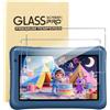 KUSINHOKA Vetro Temperato per BRILLAR Tablet Bambini M102 7 Pollici, [2 Pezzi] Durezza 9H Pellicola Protettiva, [Anti-Graffio], [Senza Bolle], HD Trasparente Protezione Schermo Protector Film
