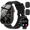 AVUMDA Smartwatch da 2,01 pollici, HD, da uomo, donna, fitness tracker con contapassi, monitoraggio del sonno e della frequenza cardiaca, 123 modalità sportive, impermeabile IP68, orologio sportivo