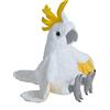 Wild Republic Europe ApS peluche cockatoo junior 30 cm giallo/bianco