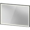 Duravit L-Cube Miroirs avec éclairage, angulaires, 1000x700x67mm, graphite aluminium mat, LC7382049490100, LC7382049490100