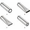Ugelli per cannone acqua Tahiti inox AISI 316