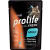 Prolife 1 x 85 g - Prolife Cat Dual Fresh Adult Pollo e Aringa Umido per Gatti