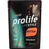 Prolife 1 x 85 g - Prolife Cat Lifestyle Kitten Pollo Umido per Gattini