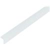 Alberts 499044 - Profilo angolare in plastica, trasparente, 1000 x 20 x 20 mm, set da 12 pezzi