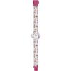 HIP HOP, Collezione Kids Fun, Orologio Bambini Rainbow, con Cinturino Intercambiabile in Silicone e Tessuto, Pratica Chiusura, Indici Multicolore, Sfere Rosa, Azzurra e Gialla, Cassa 28 mm