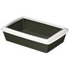 Kerbl, Vaschetta per lettiere con bordo 50 x 35 x 12 cm,