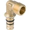 GEBERIT Gomito Adattatore 90° con Filetto Maschio Geberit Mepla ø20x1/2""M