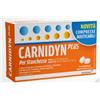 CARNIDYN PLUS - INTEGRATORE PER STANCHEZZA ED AFFATICAMENTO - 18 COMPRESSE MASTICABILI - CARNIDYN - 980763751