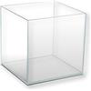 Amtra Nanoscaping - Vasca Acquario 15 Litri - Teca Vetro Extra Chiaro 25x25x25 cm - Vaschetta per Pesci Rossi o Come Tartarughiera Per Tartarughe d'Acqua con Tappetino Ammortizzante Incluso
